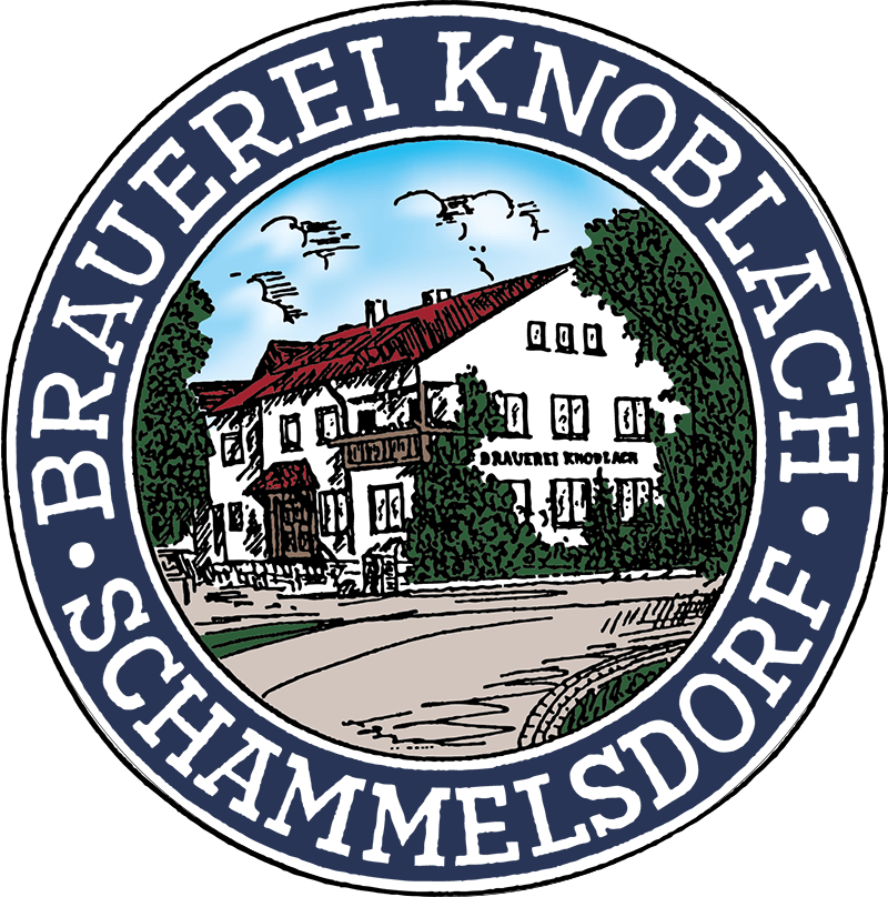 Logo der Brauerei Knoblach in Schrammelsdorf.