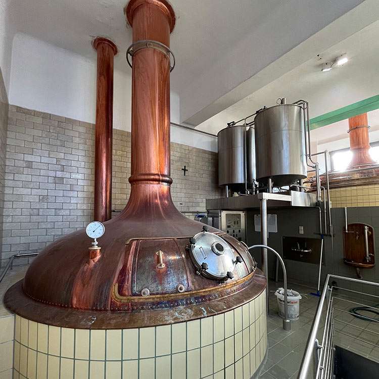 Sudgefäß der Brauerei Keesmann