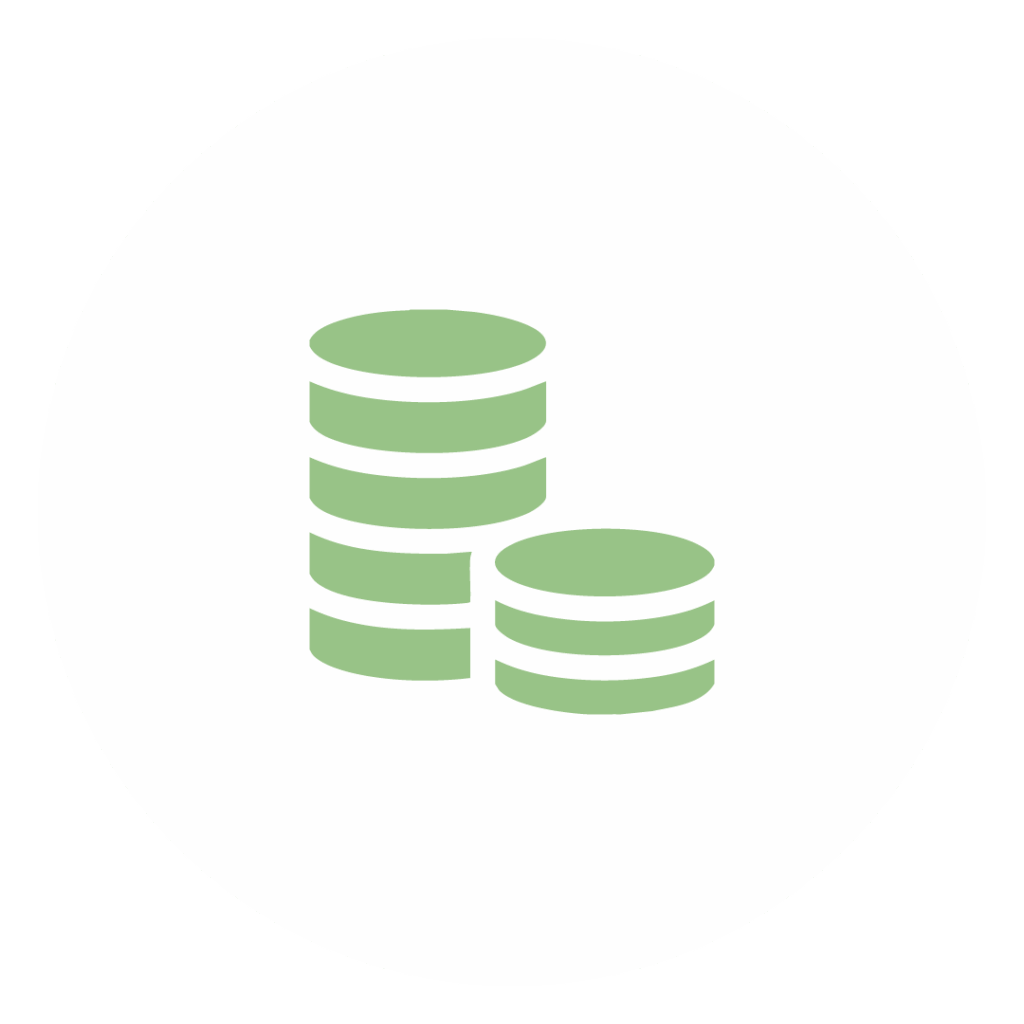 Grünes Icon von einem Behälter, dass den Grund "Alternative zur Neuanlage" für ein Retrofit darstellt.